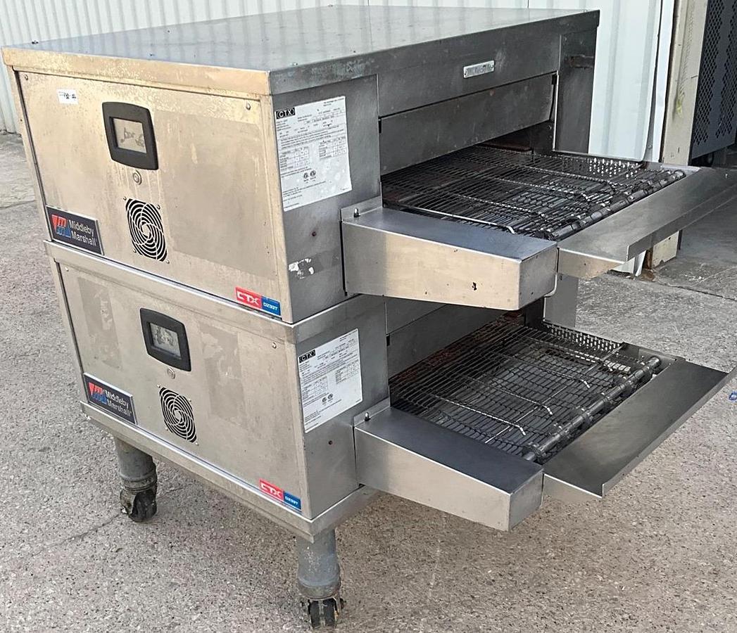 Used  CTX double stack conveyor oven