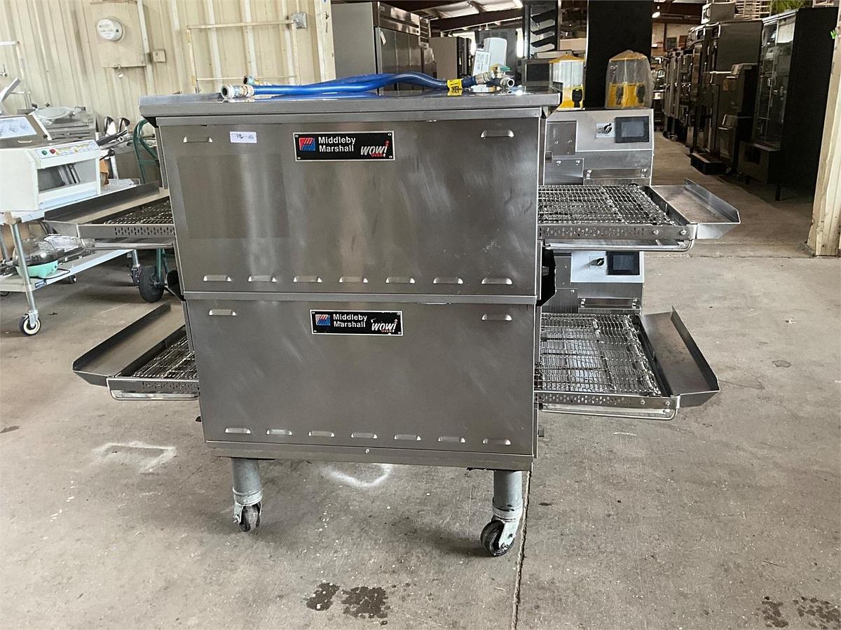 Used 2023 Middleby Marshall gas conveyor double oven - PS638G