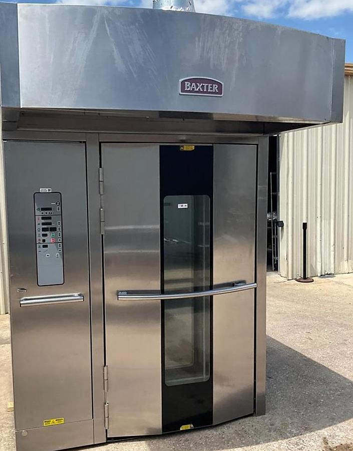 Used 2022 Baxter electric double rack oven