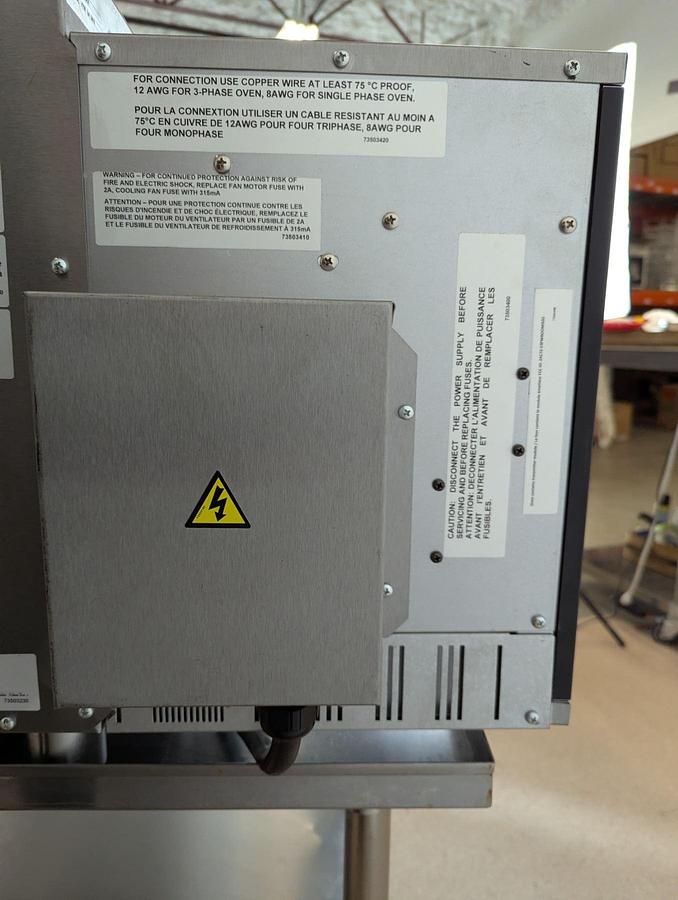 Used Moretti-Forni-T64EULV-Electric-Conveyor-Pizza-Oven-W-Stand