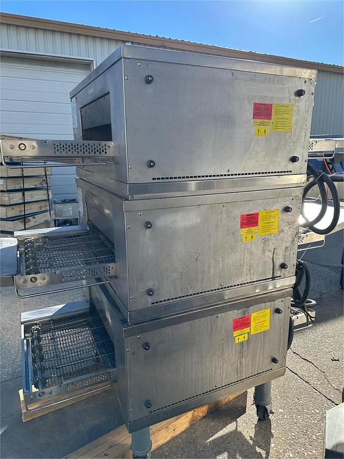 Used Middleby Marshall CTX triple stack infrared oven