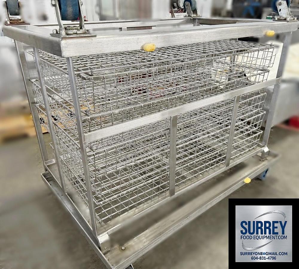 Used Cleveland 1000 LB Cook Chill Tank P-CT-1000 & Extra Basket