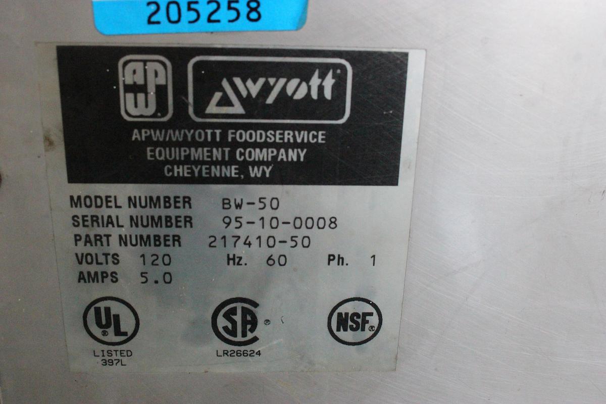 Used AP WYOTT HOT FOOD WARMING DRAWER - BW 50
