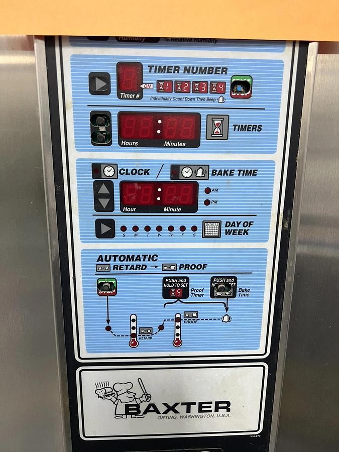 Used Baxter RP101 Commercial Retarder/Proofer Bakery Cabinet | 3-Phase | 208/240V