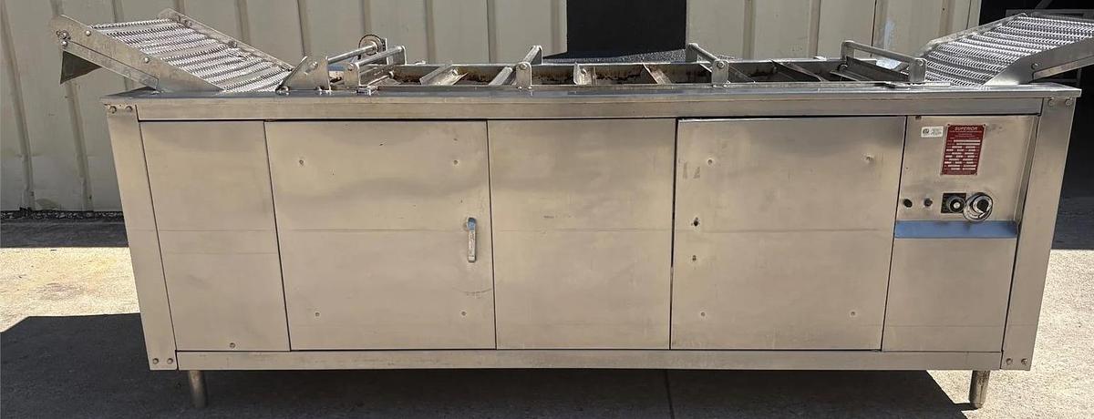 Used Superior gas chip tortilla fryer