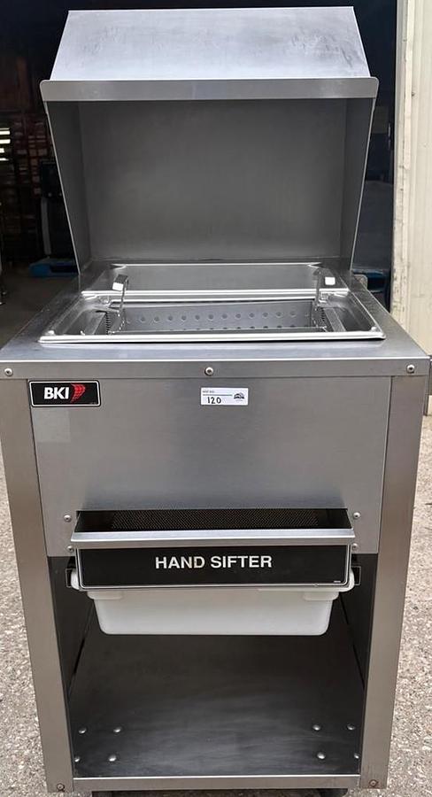 Used BKI breading work table w/ marinate basket -Model BT-24M - 2 AVAILABLE