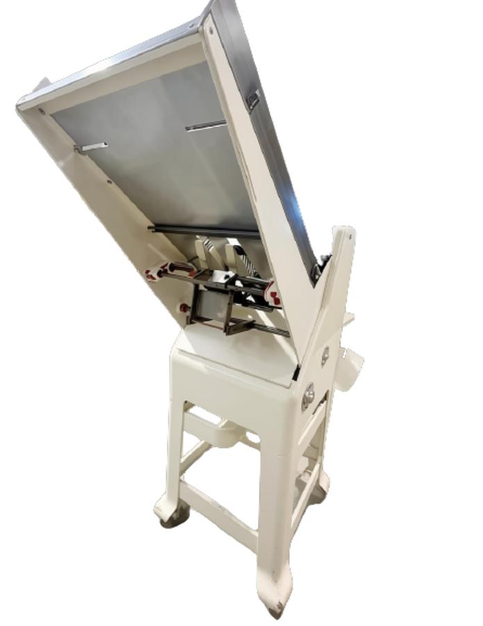 Used Oliver 797-32NC 1/2" Commercial Bread Slicer on Castors 120V