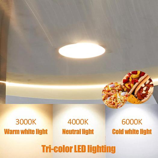 Commercial Food Pizza Pastry Warmer Countertop Display Case 3-Tier / 5-Tier 23" x19" x 34" high