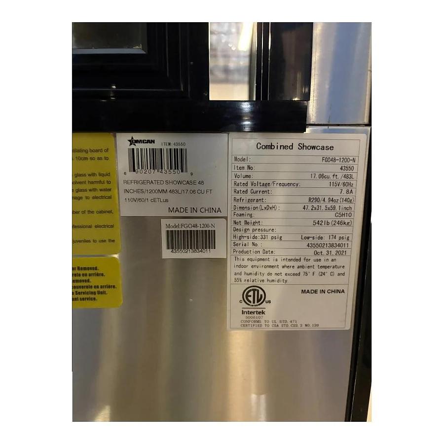 Used Omcan 43550 Refrigerated Showcase