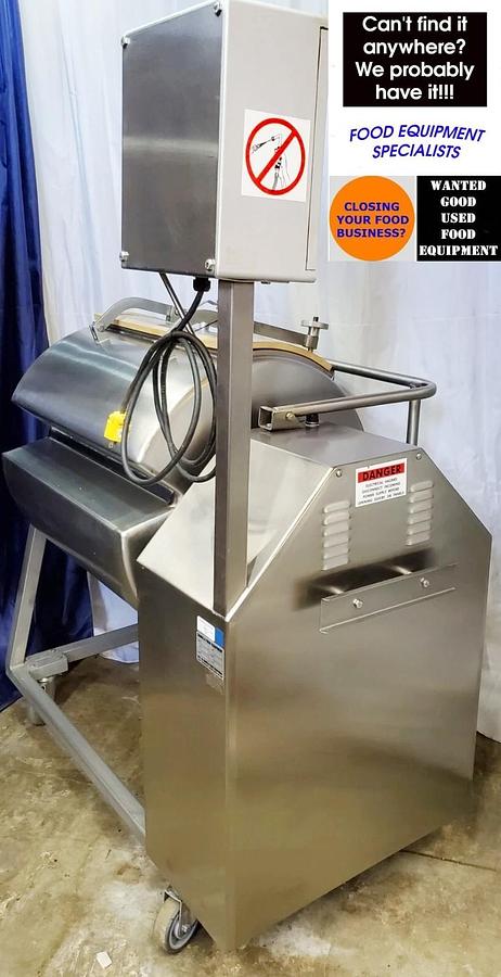 Used  DANIELS DVTS-200 Vacuum Meat Tumbler Marinator 200 LB - NEAR NEW CONDITION