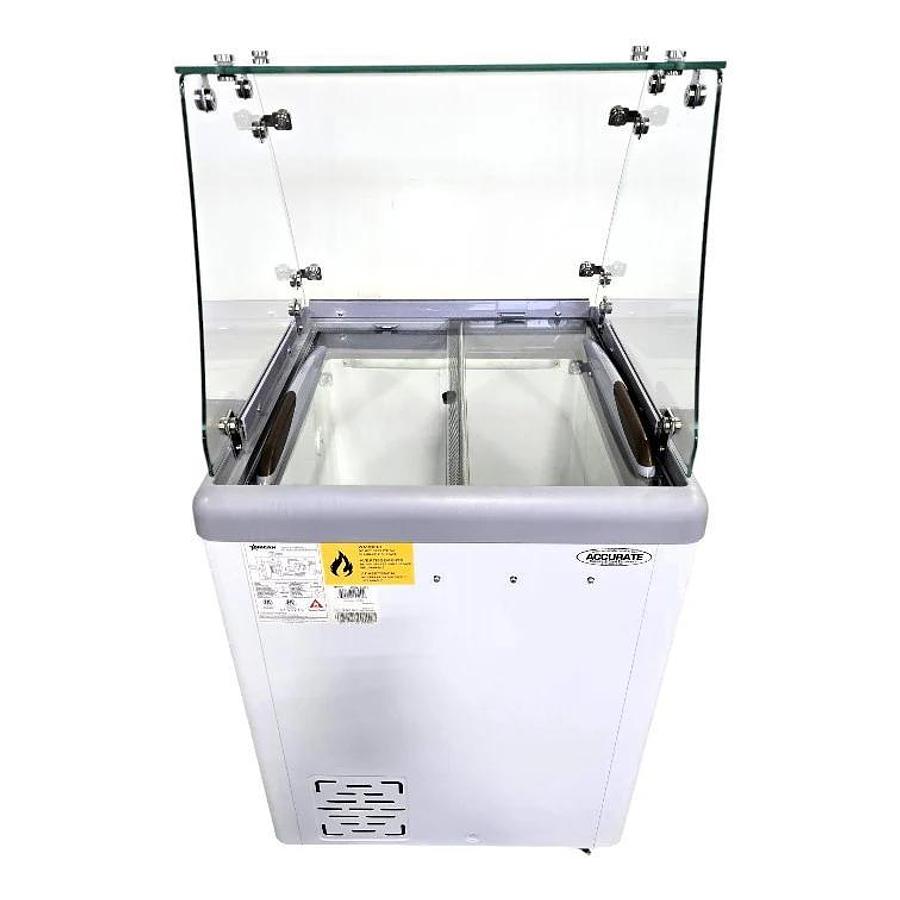 Used Omcan FR-CN-160-S Ice Cream Freezer with Guard - 26" Flat top -WARRANTY