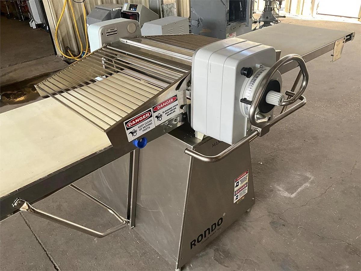 Used Rondo butterfly dough reversible sheeter SC0677