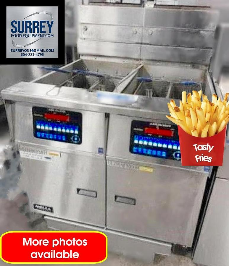 Used ULTRAFRYER UG14 DBL 50LB FRYER W/ OIL FILTER
