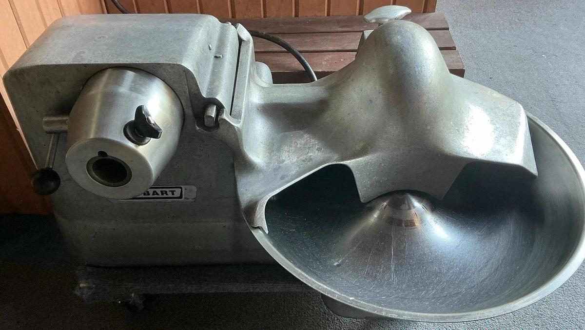 Used Hobart 18 inch Buffalo Chopper Model 84181D Commercial Meat Food Cutter Machine