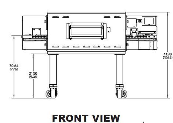 Middleby Marshall Single Deck Conveyor Oven Gas