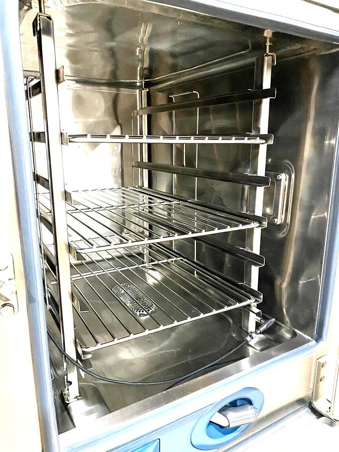 Used Rational 6 pan/half size (Electric) Combi, w/UltraVent Hood, Stand 