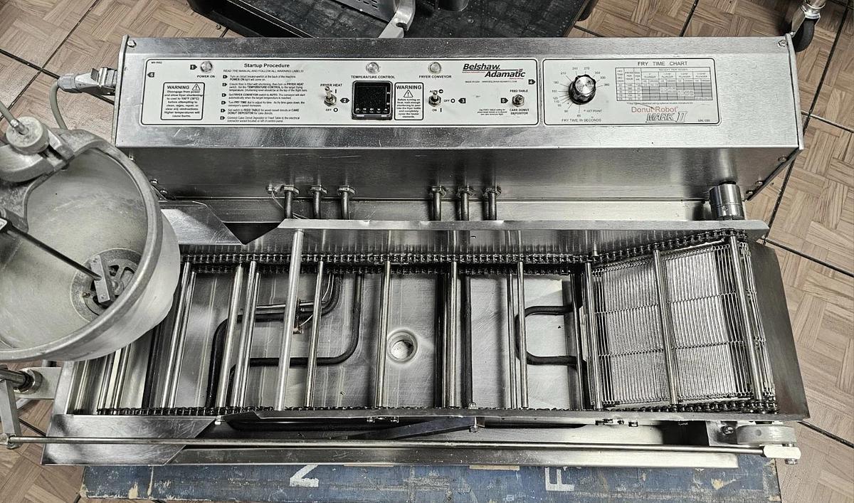 Used Belshaw Adamatic Mark 2 MINI Donut Robot Electric Conveyor Machine 2019