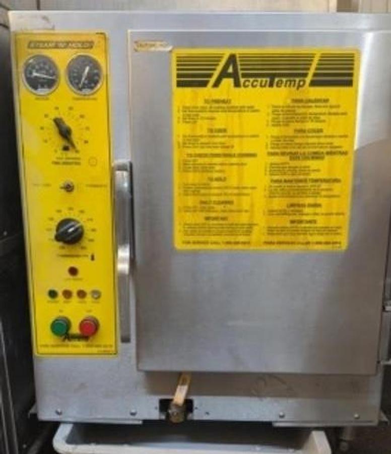 Used Acute temp steam and hold convection steamer 2
