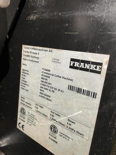 Refurbished Espresso System | Franke | Model # A1000