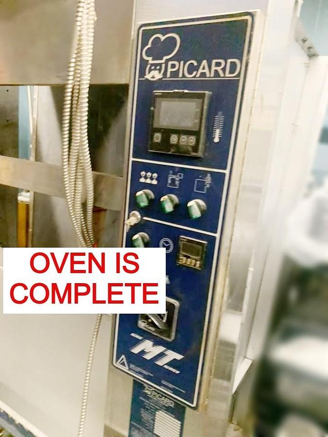 Used Picard Revolving 8 tray oven - natural gas