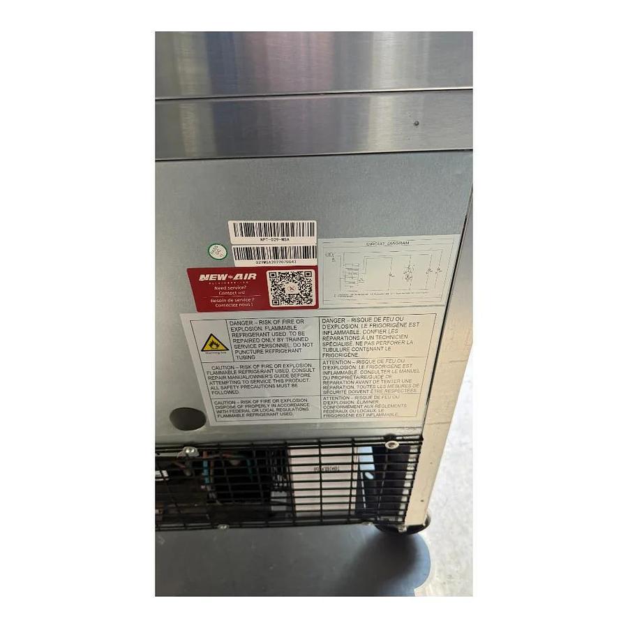 Used New Air NPT-029-MSA Refrigerated Mega Top Prep Table - Cosmetic Damage -WARRANTY