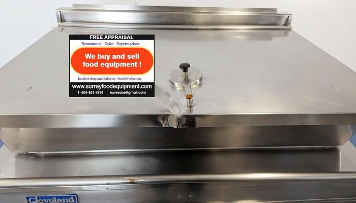 Refurbished CLEVELAND GAS TILTING SKILLET -40 GALLON