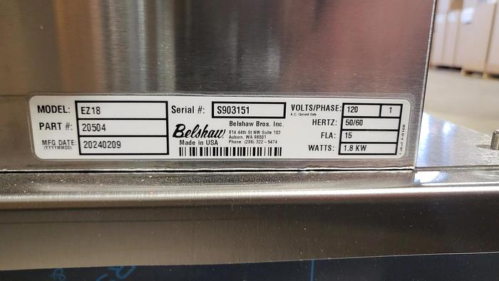 Refurbished Belshaw Donut Fryer with  EZ Melt EZ18 Shortening Melter-Filter