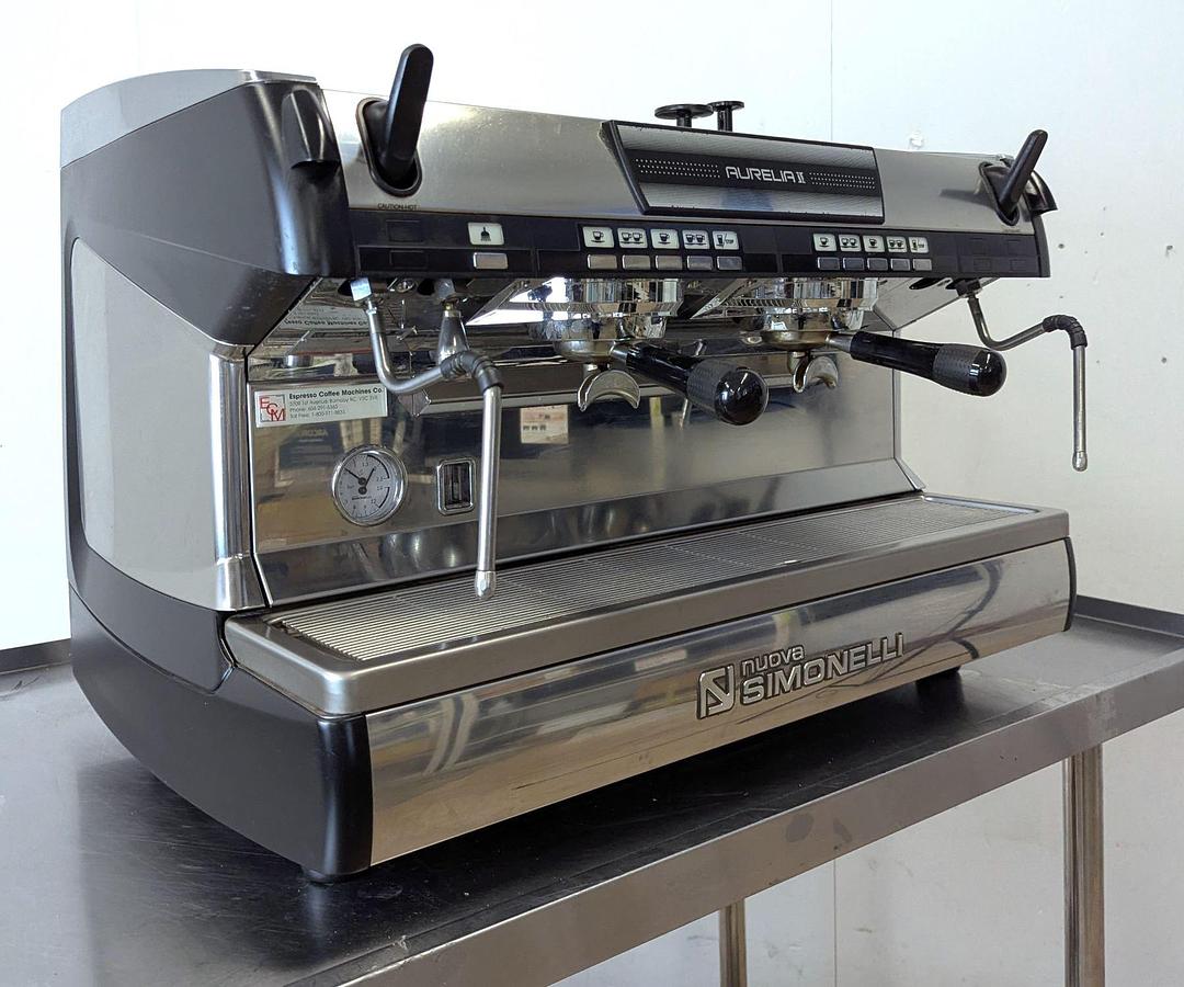 Used Nuova Simonelli AURELIA II Semiautomatic Espresso Machine - EXCELLENT CONDITION