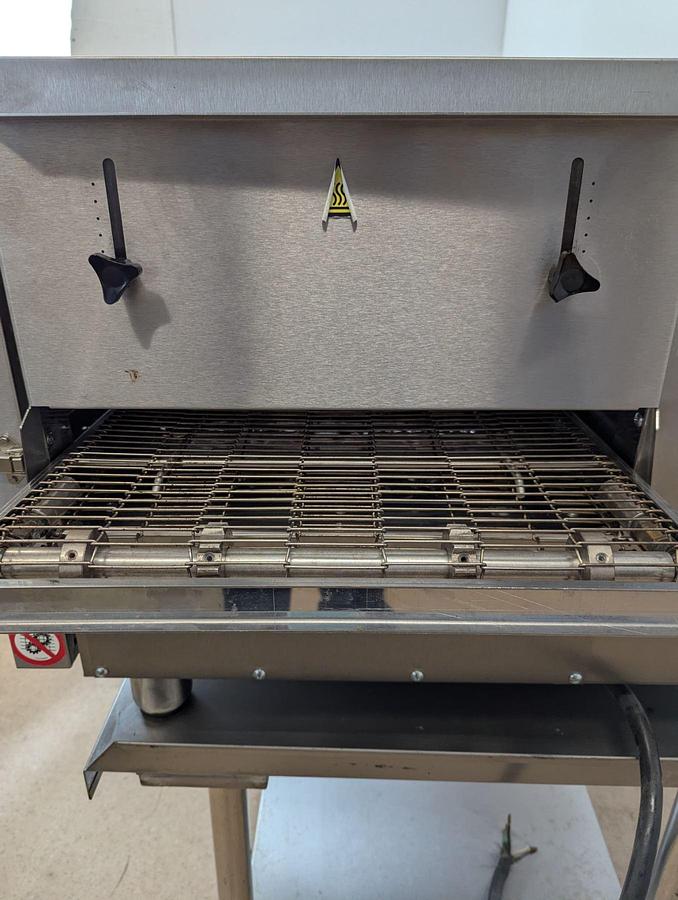 Used Moretti-Forni-T64EULV-Electric-Conveyor-Pizza-Oven-W-Stand