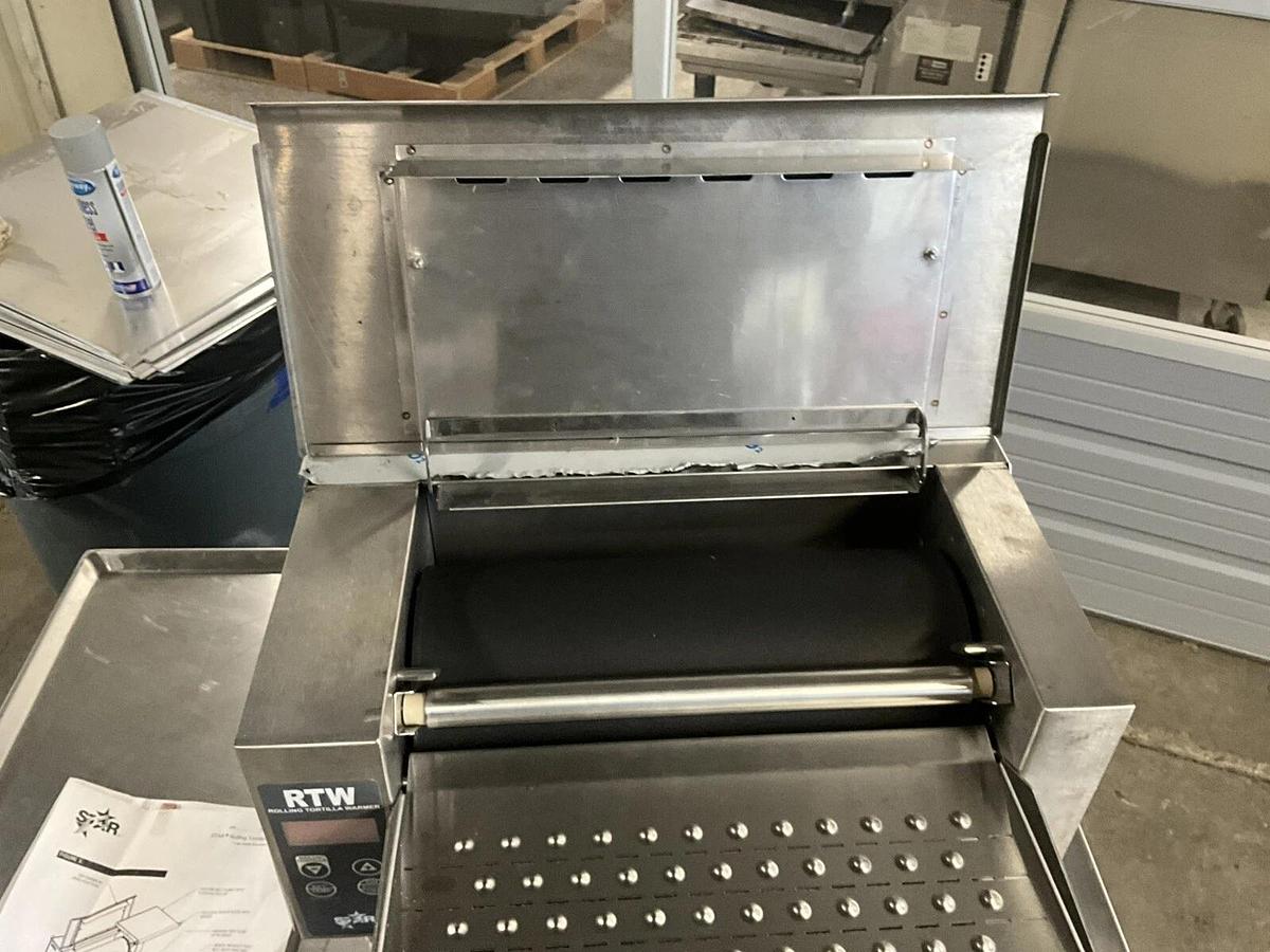 Used Star 9D-RTW14EA 14" Electric Rolling Tortilla Warmer Burrito Taco Quesadilla