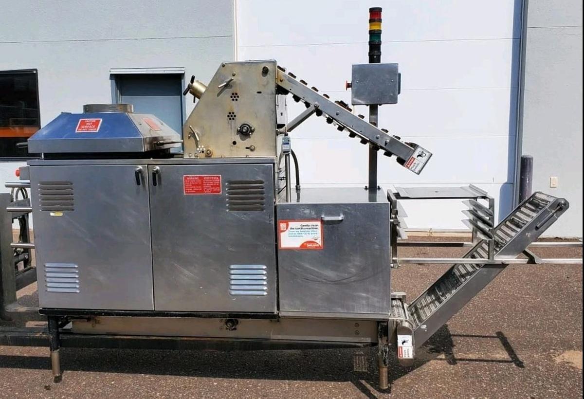 Used UPERIOR Flour Tortilla Press and Oven Combo Machine besco - gas