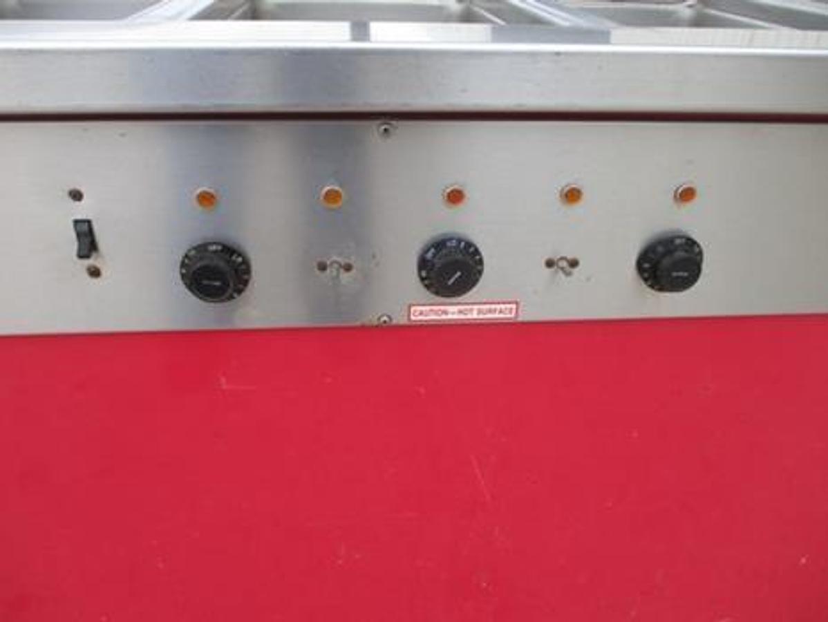 Used SHELLEYGLAS 5 BAY STEAM TABLE