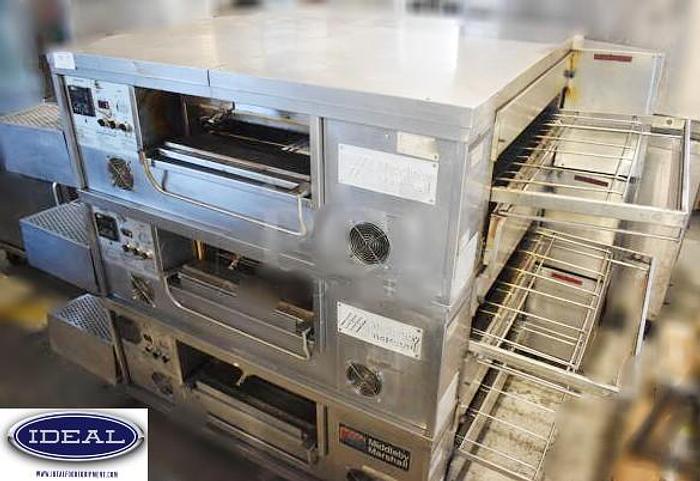 Used Middleby Marshall PS555 Pizza Gas Ovens