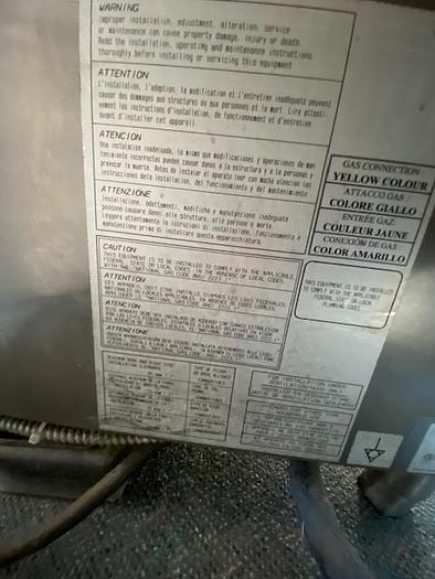 Oven ELECTROLUX Natural Gas Combi TOUCHLINE Oven 62 -120V/ 1ph /60Hz - 7.5A