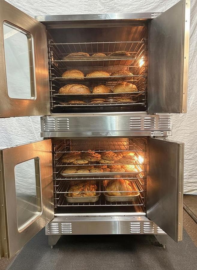 Used Garland Double Deck Gas Convection Ovens