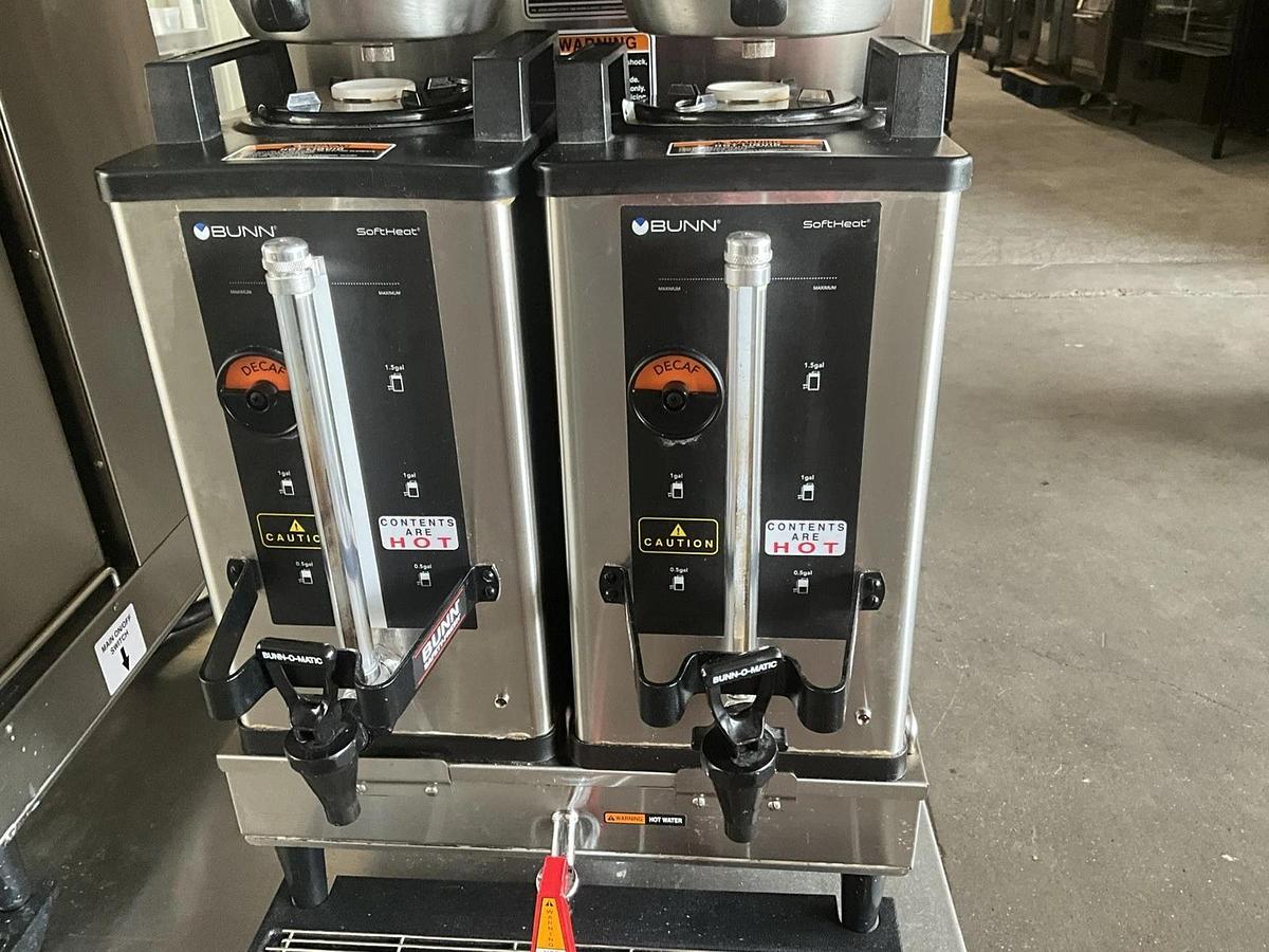 Used 2023 Bunn dual coffee brewer Dual SHDBC Dual SH DBC Soft Heat Server