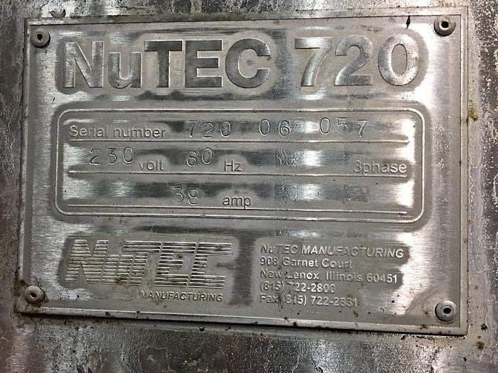 Refurbished NuTec Food Portioning Machine