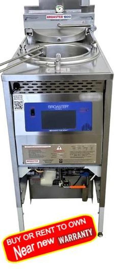 Used  Video Thumbnail Learn how Rent-Try-Buy works with flexible weekly payments CERTIFIED USED  Broaster 1800GHCANST Natural Gas Pressure Fryer