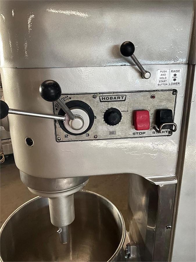 Used Hobart 80 qt mixer - moel M802