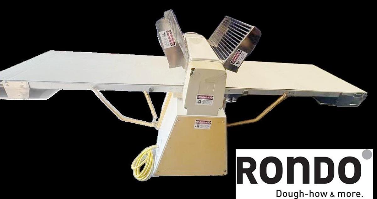 Used Rondo Reversible Dough Sheeter SSO 67 / 220 V Belt