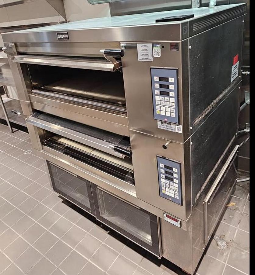 Used Doyon 2T2 Double-Deck Oven – 208V Commercial Deck Oven - SAVE BIG TIME