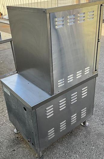 Refurbished Crown Steam DCX-2-24 24" (2) Compartment Direct Steam Convection Steamer