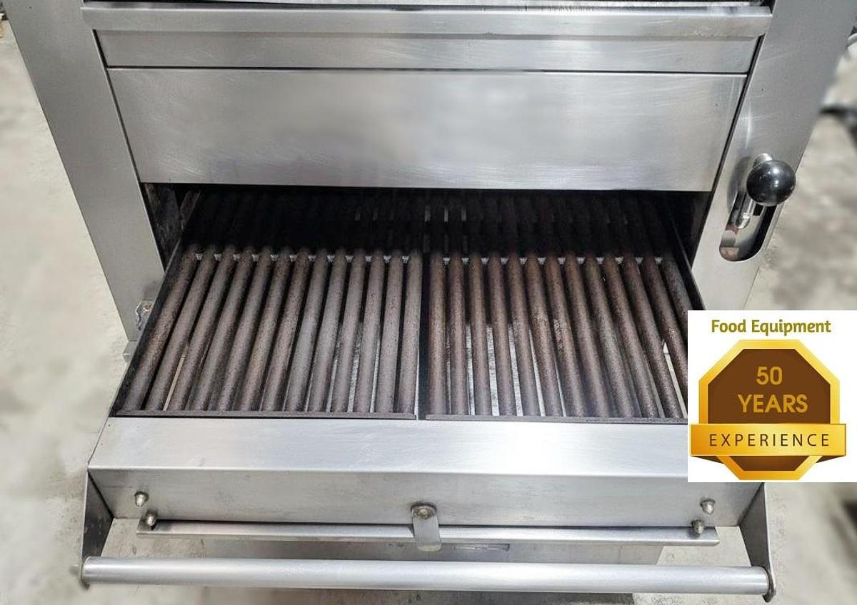 Used Garland M110XM Master Series Natural Gas Infrared Double Deck Stainless Broiler