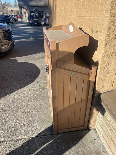 Used Outdoor Garbage