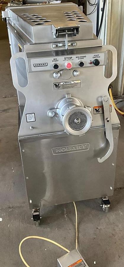 Used Hobart MG2032 200# meat mixer grinder