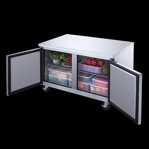 New Air NUR-048-SS 48″ 2 Door Undercounter Refrigerator