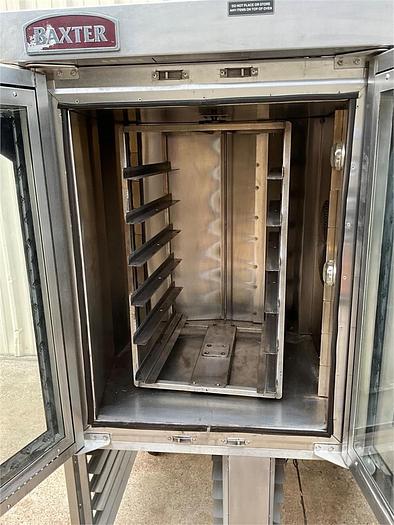 Refurbished Baxter electric steam injected mini rack