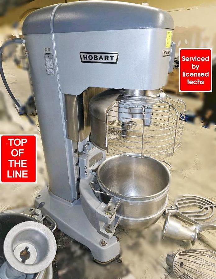 Used 80qt Legacy mixer with bowl, wisk, hook, and paddle