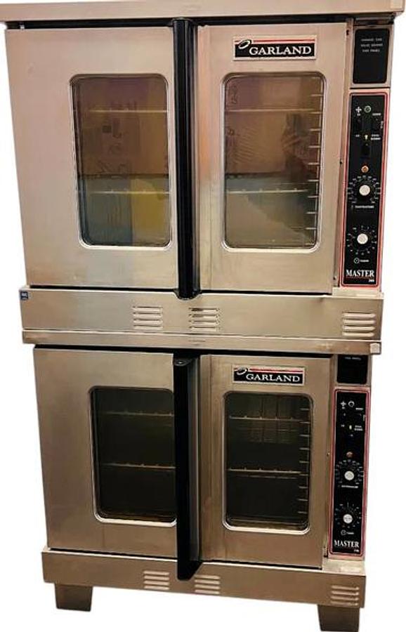 Used Garland MCO-GS-20-S Double Stacked Convection Ovens - Natural Gas - warranty