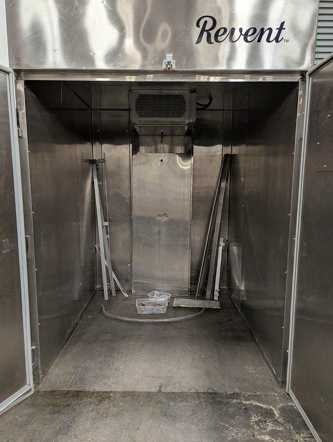 Used Revent 7123 Stainless Steel Proofer